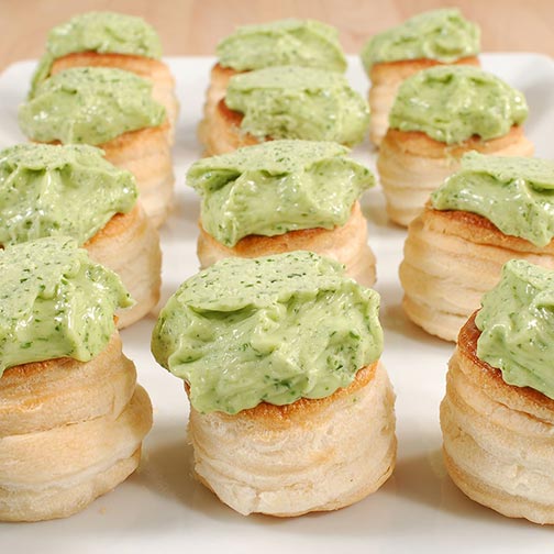 Escargot Achatine in Puff Pastry - Frozen Photo [1]