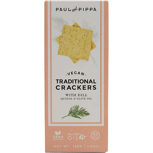Traditional Crackers with Dill, Quinoa and Olive Oil, Vegan Photo [1]