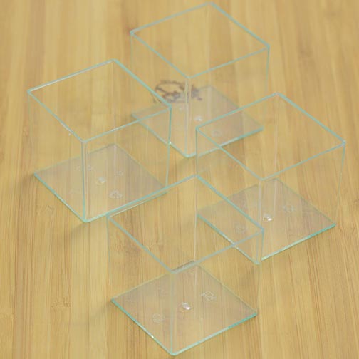 Transparent Cube Container