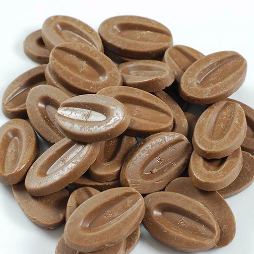 Valrhona Milk Chocolate Pistoles 39, Orizaba Lactee Gourmet Food Store