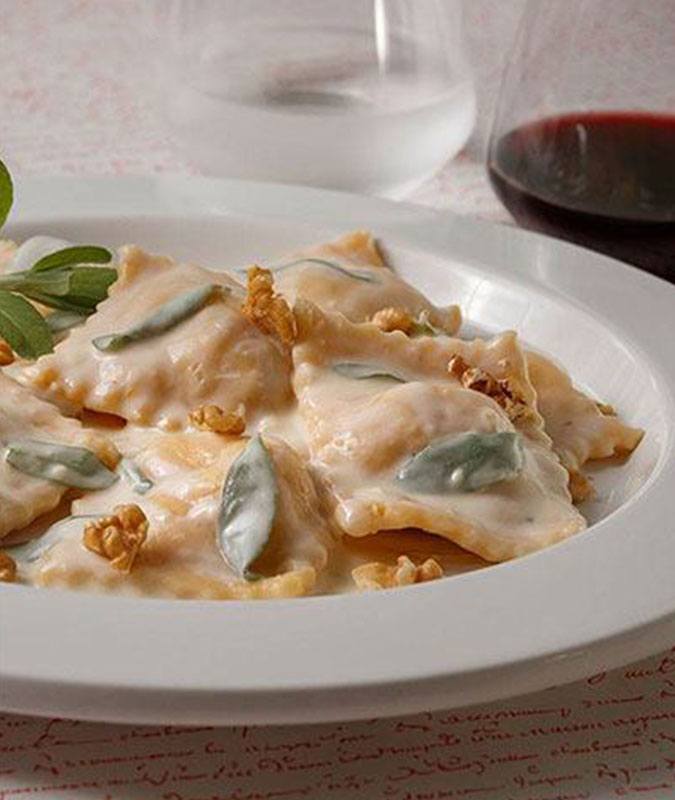 pumpkin recipes for fall Pumpkin and Pancetta Ravioli Recipe