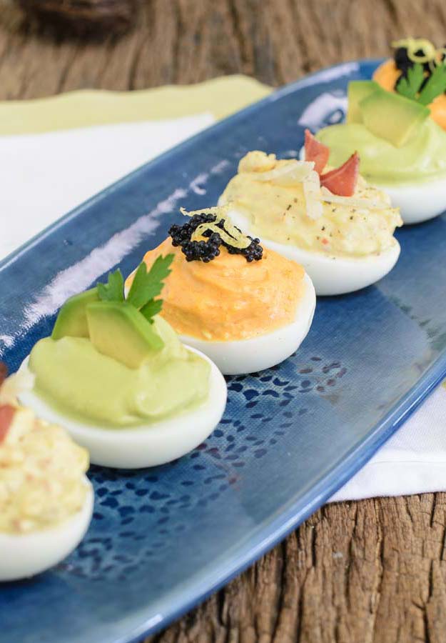 Caviar Deviled Eggs