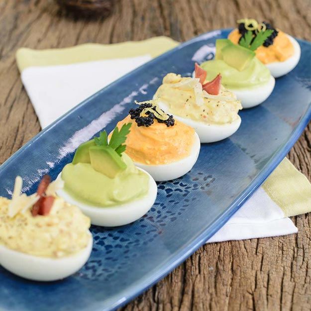 deviled eggs