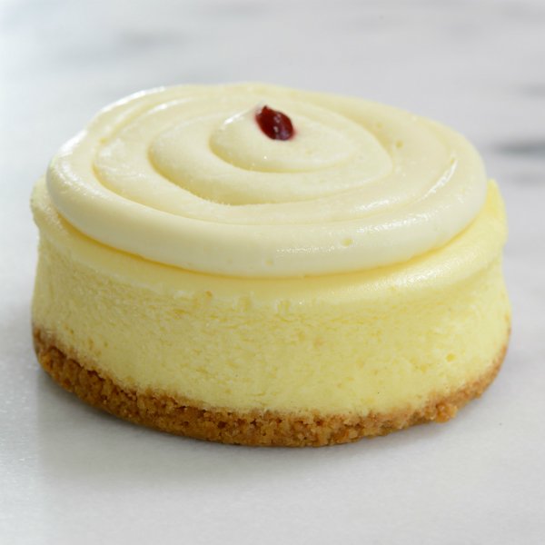 Key Lime Raspberry Mini Cheesecakes