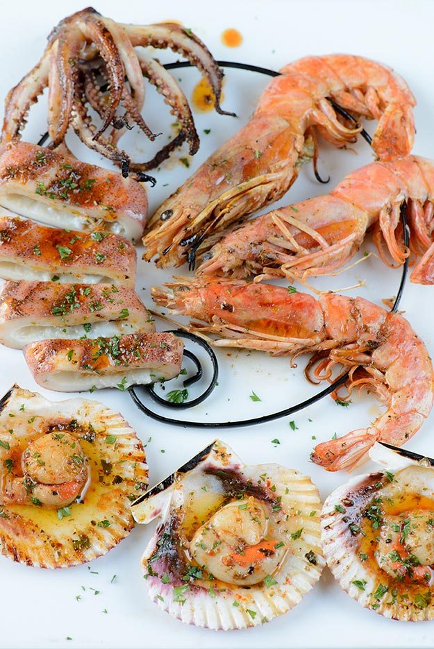 Grilled Seafood