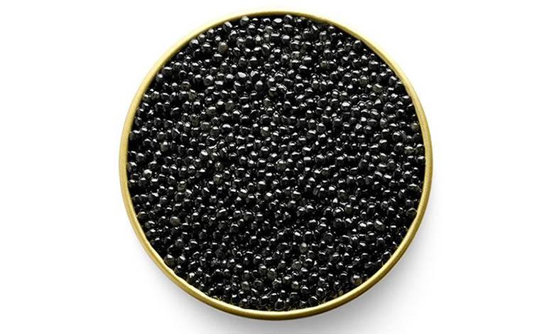 Hackleback black caviar in a can, photo by Gourmet Food Store