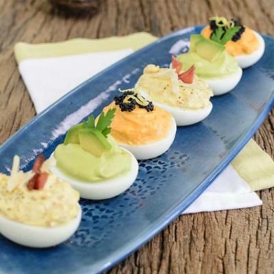 Deviled Eggs Three Ways