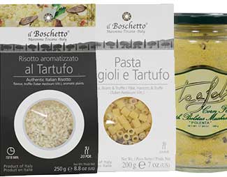 Truffle Risotto and Pasta