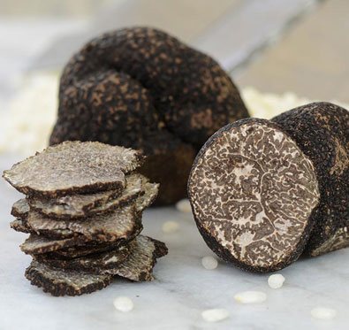black truffles