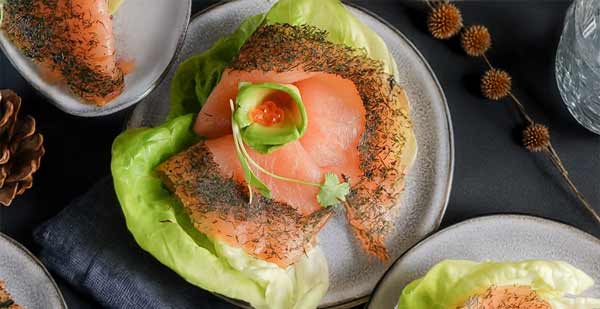 smoked salmon