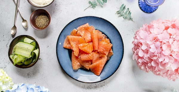 smoked salmon