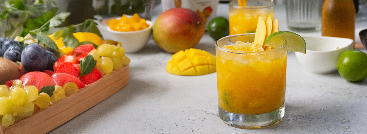 image of delicious passion fruit cocktail, image by Gourmet Food Store