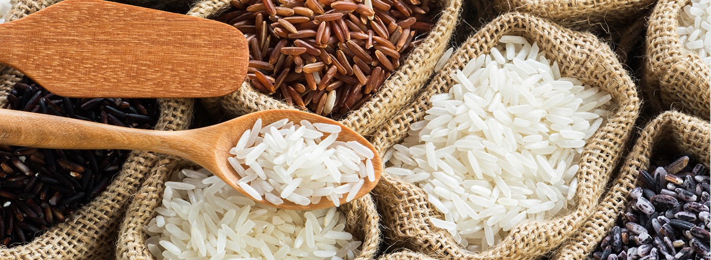 types of rice image