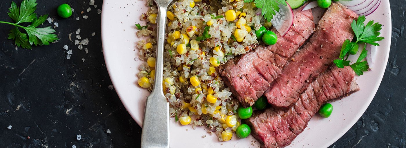 steak salad Image