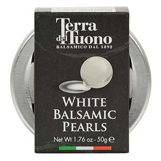 White Balsamic Pearls