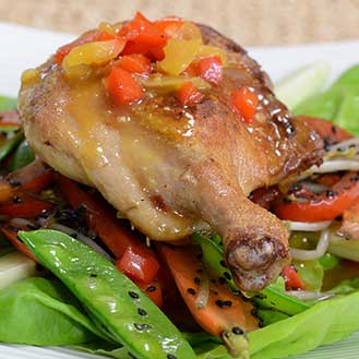 Asian Style Muscovy Duck Legs Recipe