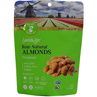 Raw Natural Almonds, Premium