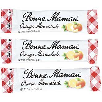 Bonne Maman Strawberry Preserves Portion Sticks