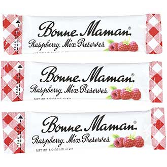 Bonne Maman Raspberry Mix Preserves - Portion Sticks