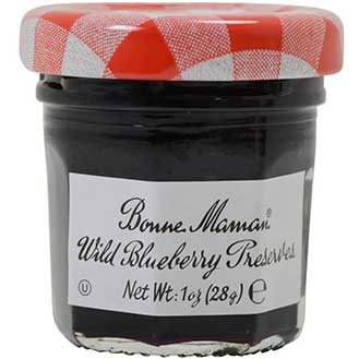 Bonne Maman Wild Blueberry Preserves - Mini Jars