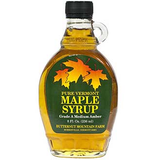 Pure Vermont Maple Syrup - Grade A Medium Amber
