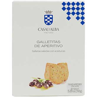 Spanish Olive Oil Appetizer  Crackers