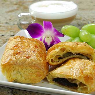 Pain au Chocolat - Chocolate Croissants, Frozen, Unbaked