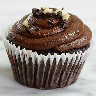 Chocolate Kiss Filled Cupcakes