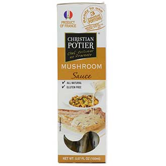 Christian Potier French Mushroom Sauce | Gourmet Food World