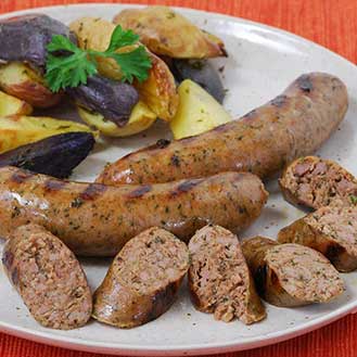 Duck Bacon Sausage with Jalapeños | Gourmet Food Store