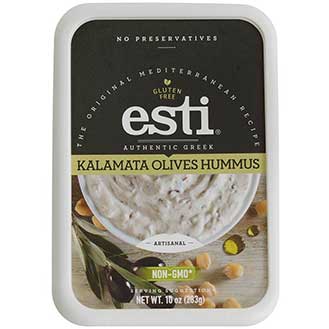Greek Kalamata Olives Hummus Spread