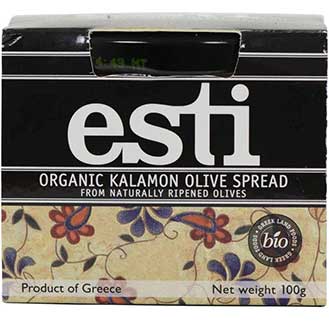 Organic Kalamon Olive Spread
