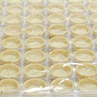 Round Pastry Tart Shells - Neutral - 1.5 Inch