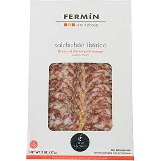 Salchichon Iberico - Sliced