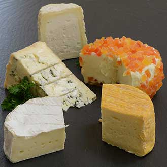 French Cheese Sampler Board 1