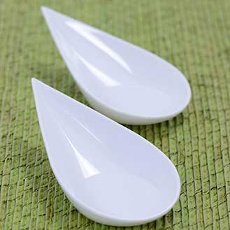 Goutte Spoon - White Plastic