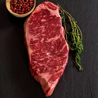 Wagyu Beef New York Strip Steak MS7 - Whole