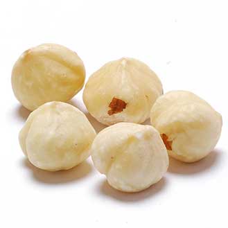 Hazelnuts, Whole and Blanched