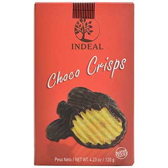Chocolate Covered Potato Chips - Choco Crisps