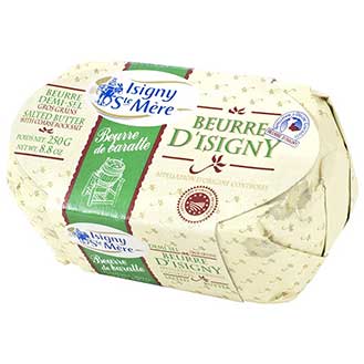  Beurre D'Isigny AOP Unsalted French Butter - 8.8 oz