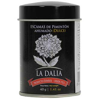 La Dalia Pimenton De La Vera DOP Hot Smoked Paprika, 2.5 oz