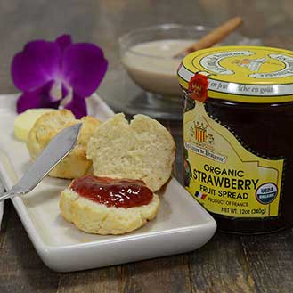 French Strawberry Fruit Spread - Organic