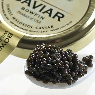 American Black Bowfin Caviar - Malossol