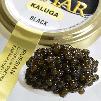 Kaluga Fusion Black Sturgeon Caviar - Malossol, Farm Raised