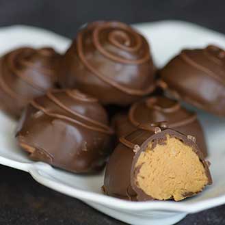 Peanut Butter Truffle Cake Balls Recipe