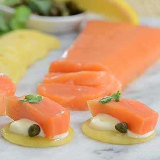 Norwegian Balyk Cut Smoked Salmon Trout