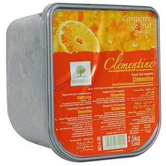 Corsican Clementine Compote, Frozen