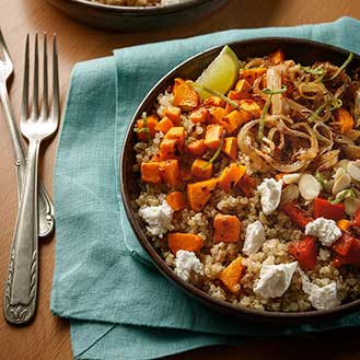 Roasted Squash Quinoa Bowl Recipe