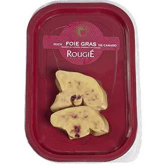 Fresh Duck Foie Gras - Sliced, Flash-Frozen