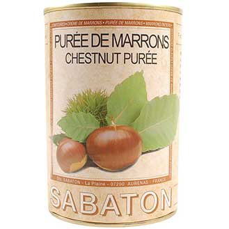 Crème de marrons 340g (avec brisures)